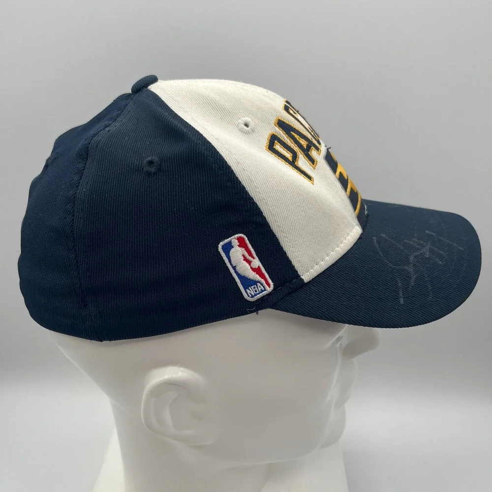 2005‎ Reebok Indiana Pacers Hat Signed Stephen Jackson Austin Croshere Kids OS
